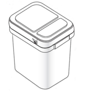 3.5 Gallon Pail Container